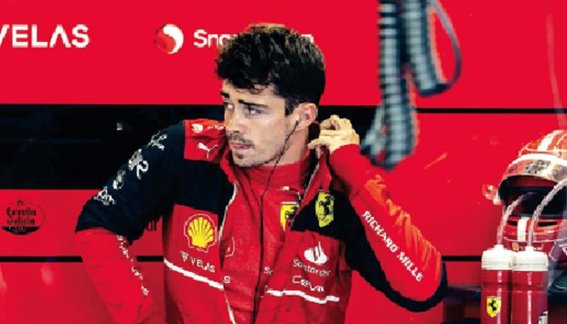 Ferrari trata renovação de contrato com Leclerc