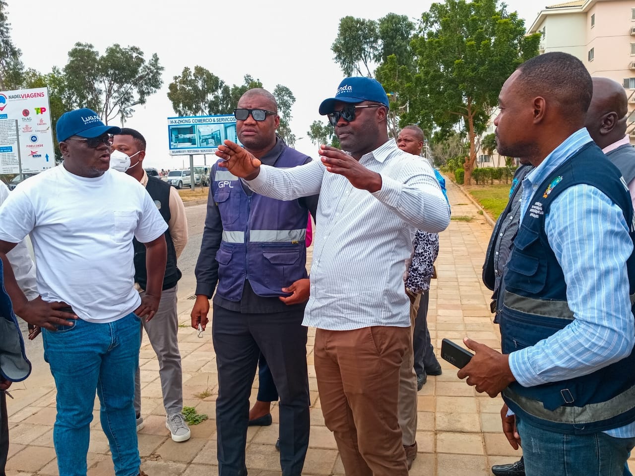 Delegação do Programa de Reordenamento do Comércio visita Centralidade do Kilamba