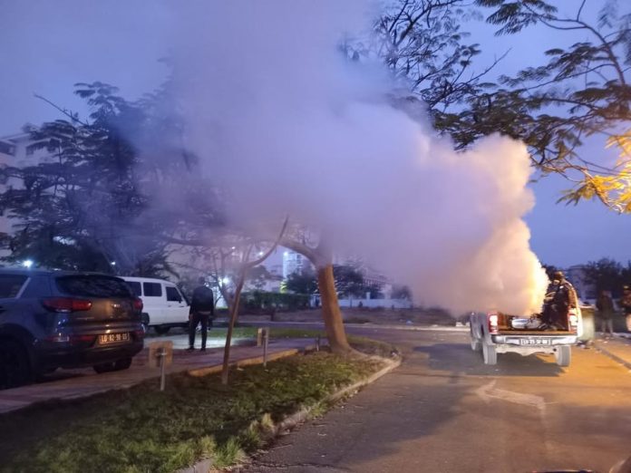 Moradores da Centralidade do Kilamba aplaudem campanha de fumigação contra a malária