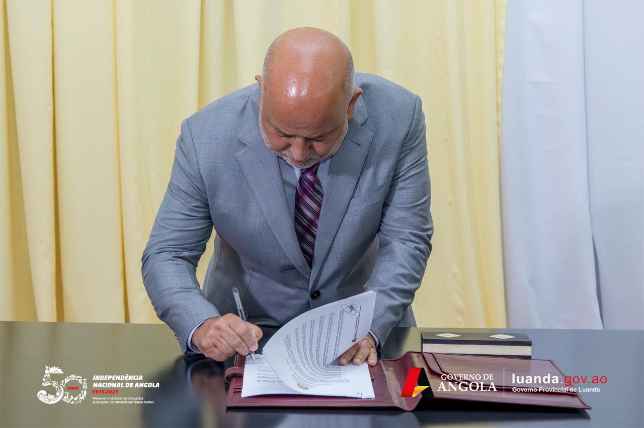 Governador de Luanda exige mais empenho e união do novo administrador do Kilamba, Arlindo Santos