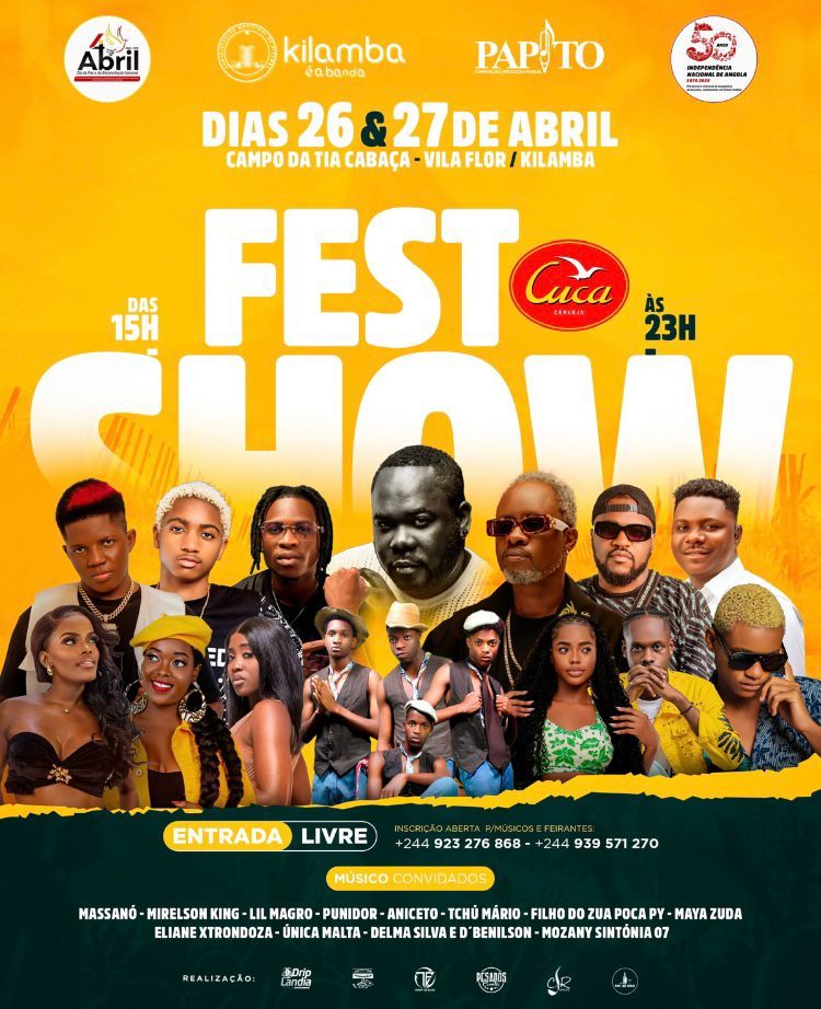 Festival “Kilamba em Bando” agita Vila Flor com dois dias de música e cultura
