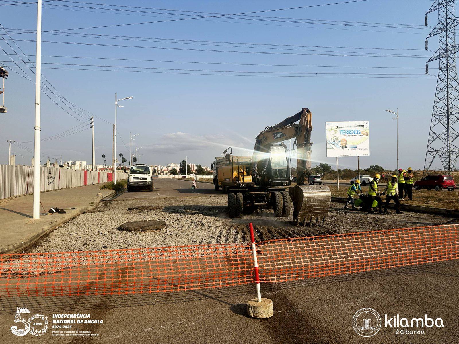 Moradores do Kilamba denunciam obra ilegal junto à Clínica Aurora e pedem intervenção da Administração