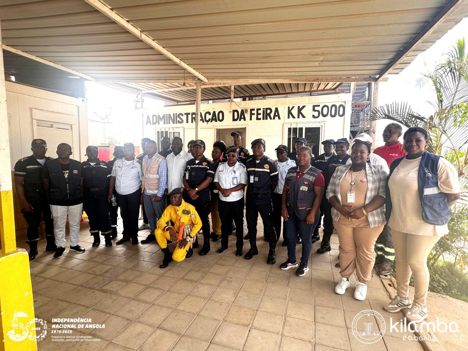 Kilamba reforça sensibilização para prevenção de incêndios em defesa do bem-estar comunitário