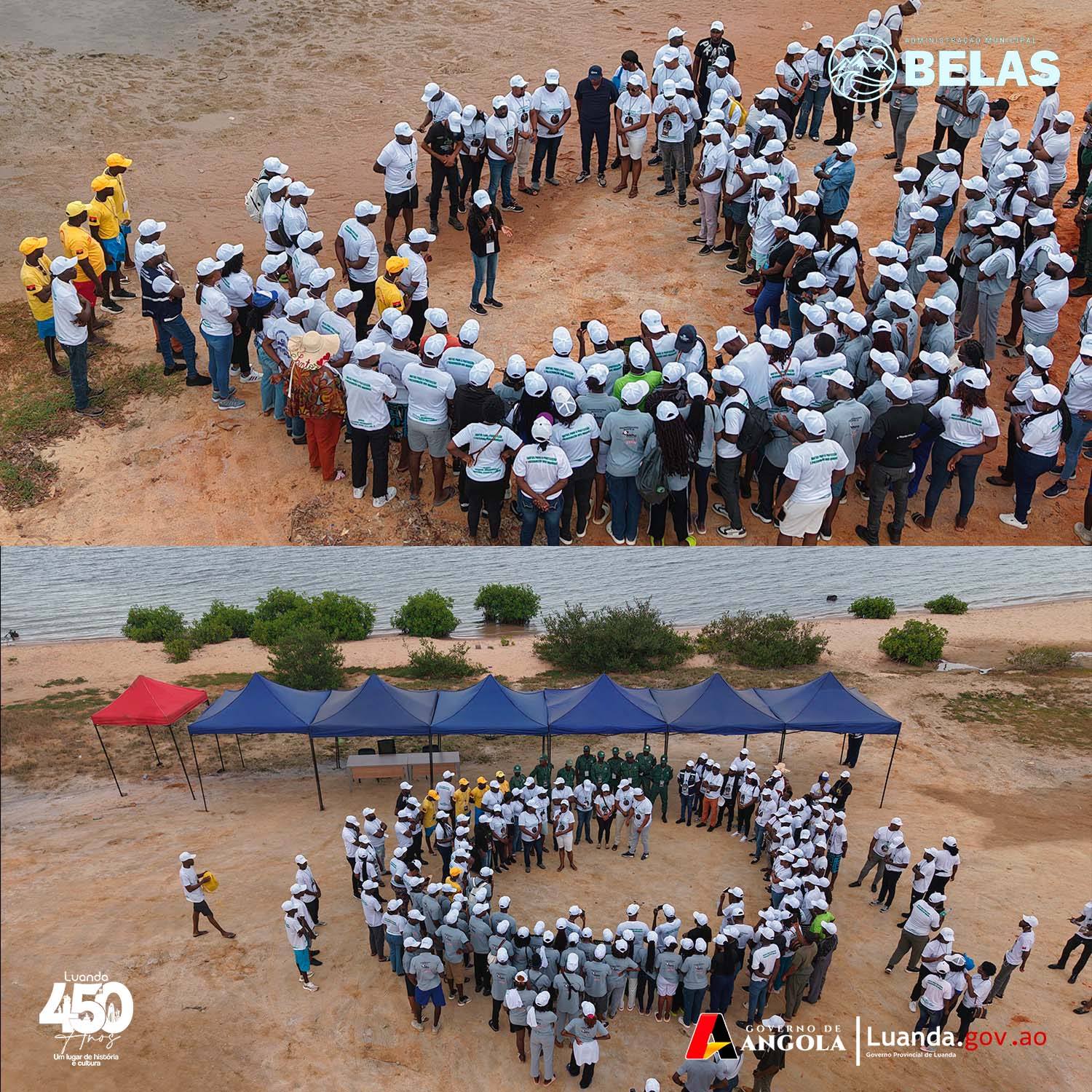 Belas promove campanha de plantação de mangais para restaurar a biodiversidade marinha