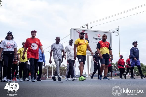 Kilamba junta-se a caminhada da família em alusão Dia Nacional do Desporto